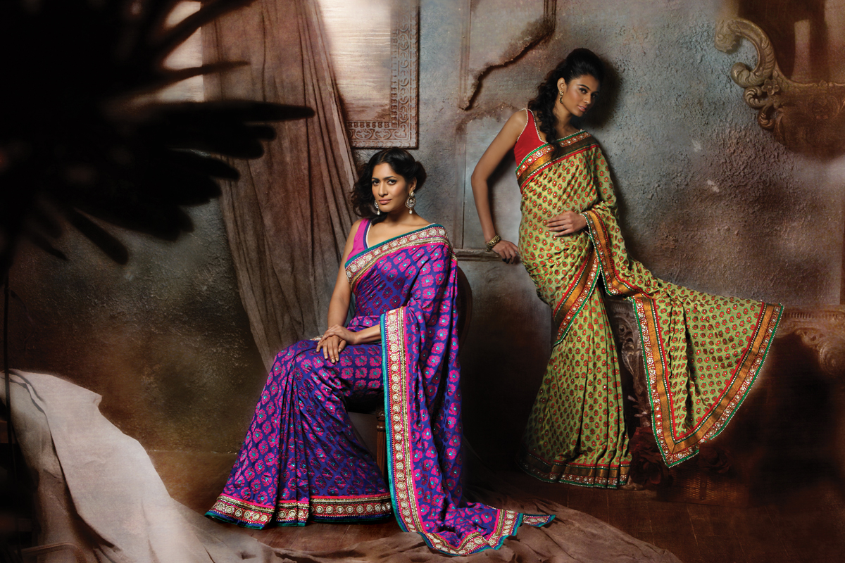 Benarasi saree exclusive designed by Lara Dutta under label Lara Dutta- Chhabra 555