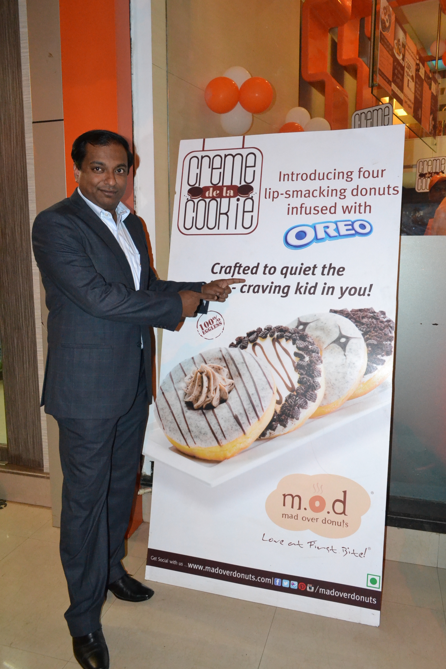 Mr. Tarak Bhattacharya COO Mad Over Donuts