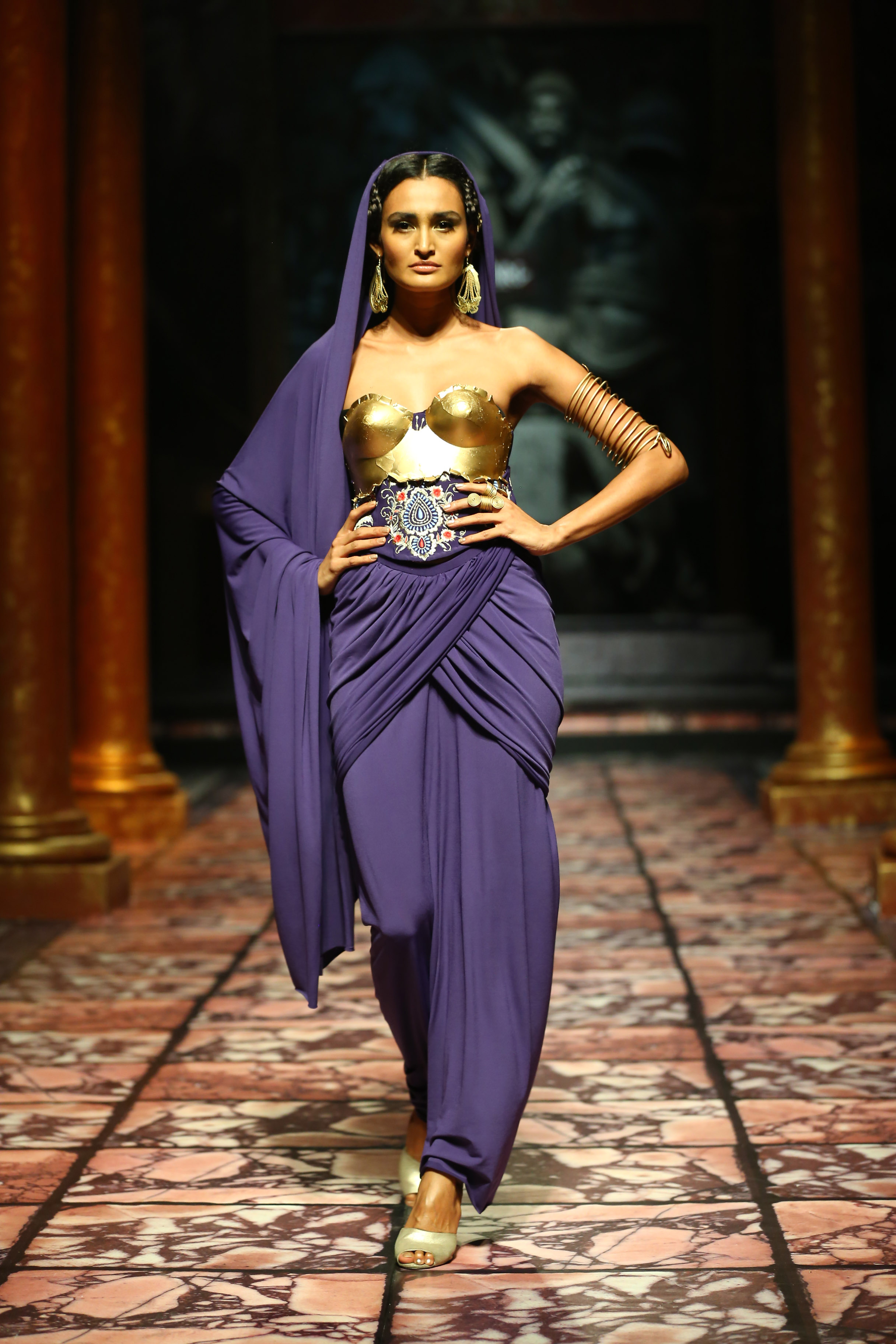 Model seen in  Suneet Varma's Collection