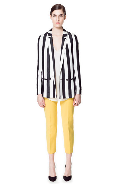 Zara Striped blazer