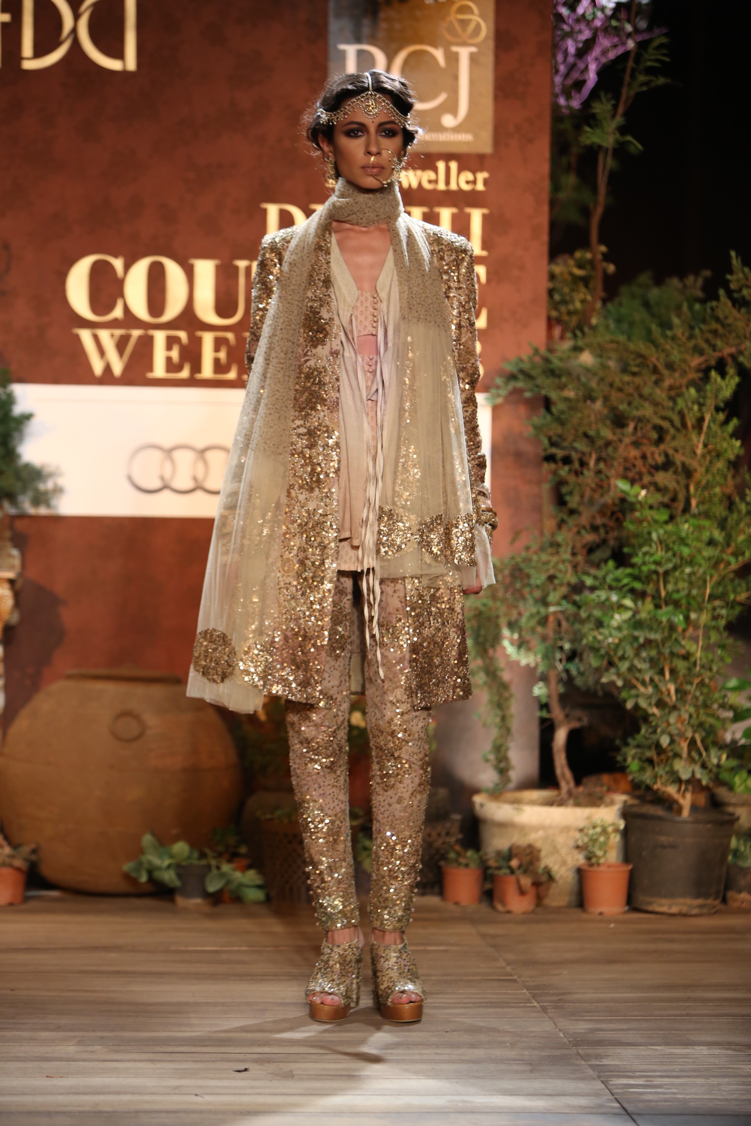 Sequined Jackets at Sabyasachi Mukherjee's show at the Delhi Couture Week