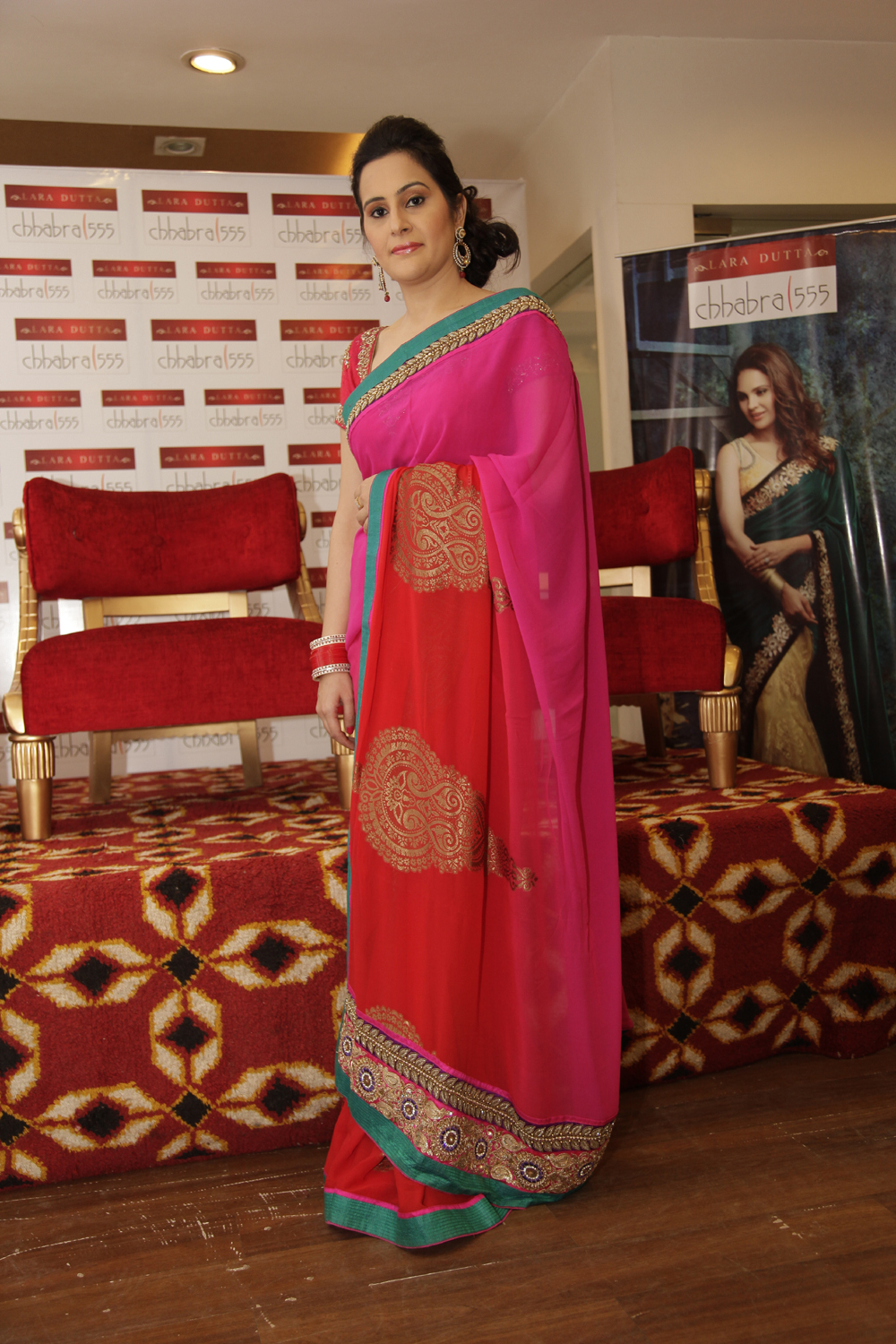 Priyanka Pasrija - Muse of Lara Dutta - Chhabra 555 Collection