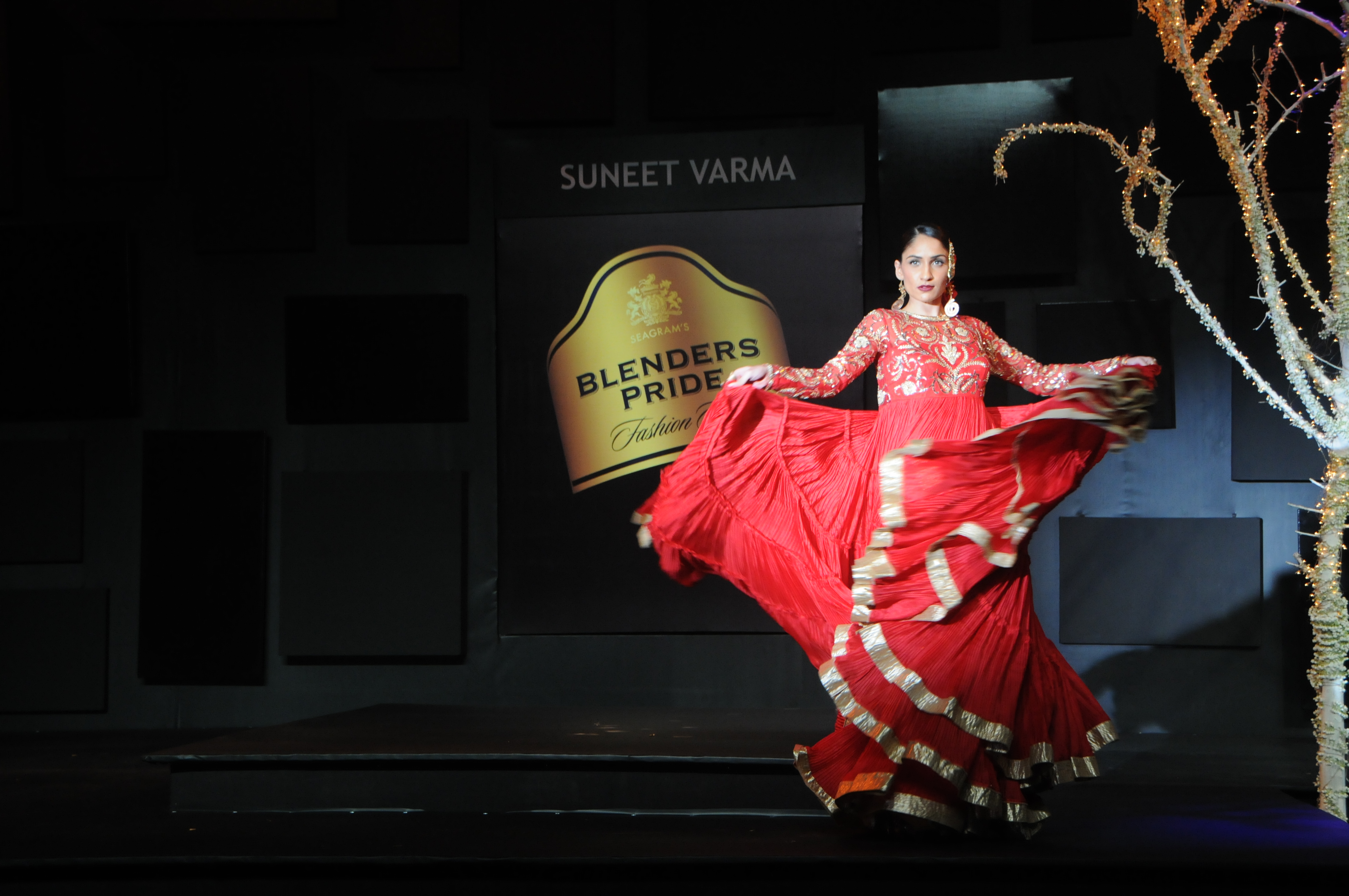 Seen at Blenders Pride Fashion Tour Day - 1 - Model in a Suneet Varma outfit