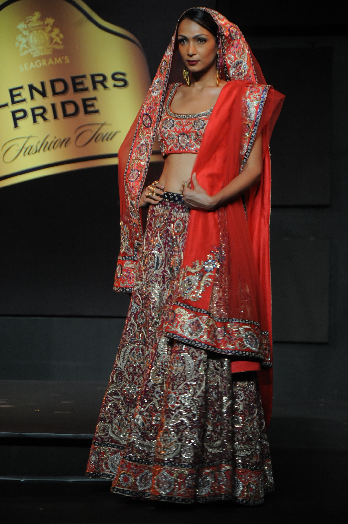 Seen at Blenders Pride Fashion Tour Day - 1- Model walking for designer Suneet Varma