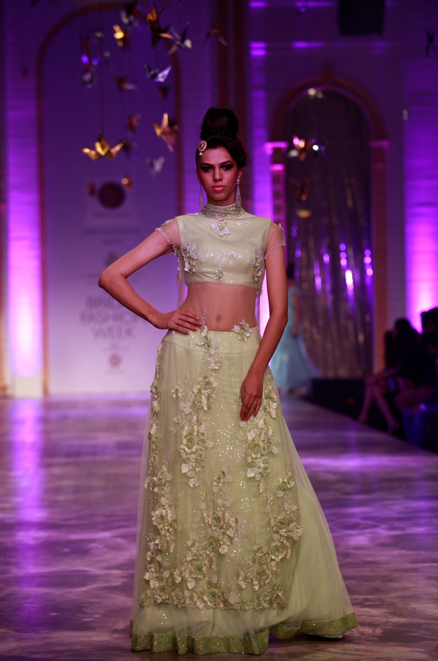 Seen at Aamby Valley India Bridal Fashion Week - Model walking for Neeta Lulla