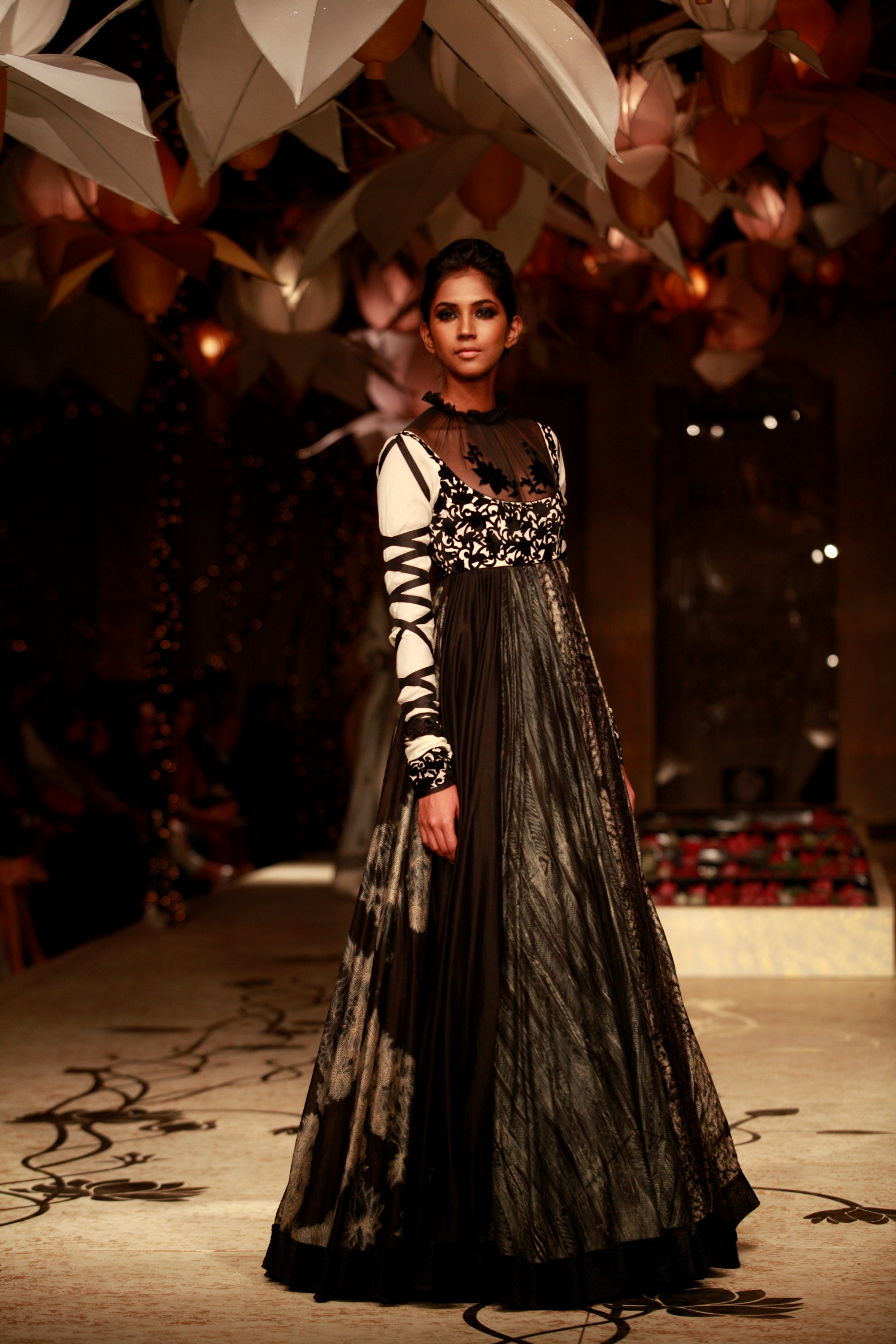 Seen at Aamby Valley India Bridal Fashion Week - Model walking for Rohit Bal (3)