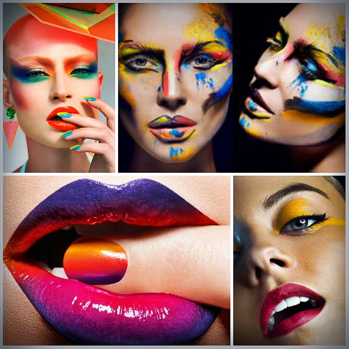 Colour Clashing Make-up