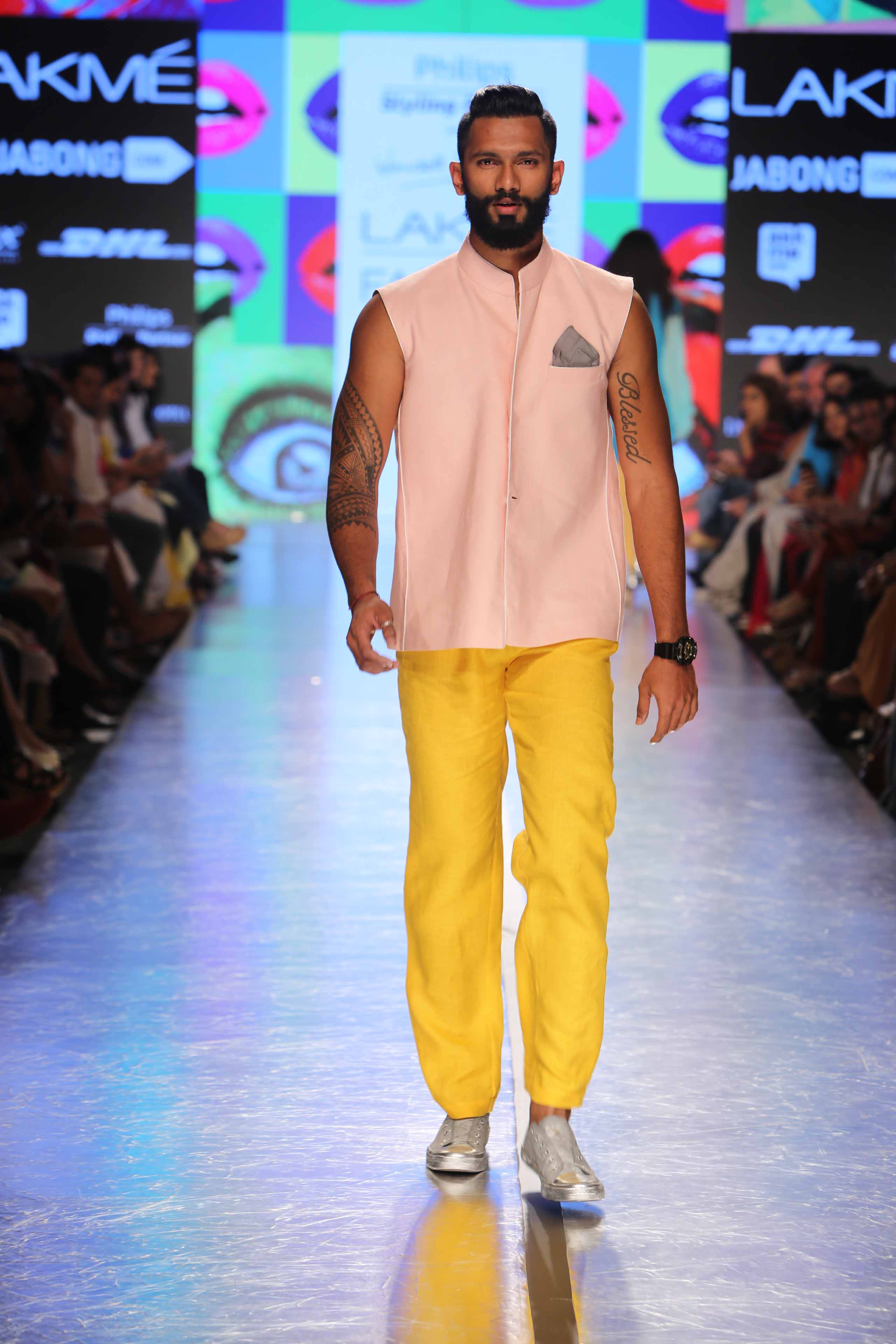 Wendell Rodricks presented Popology for Philips 2015'at Lakme Fashion Week