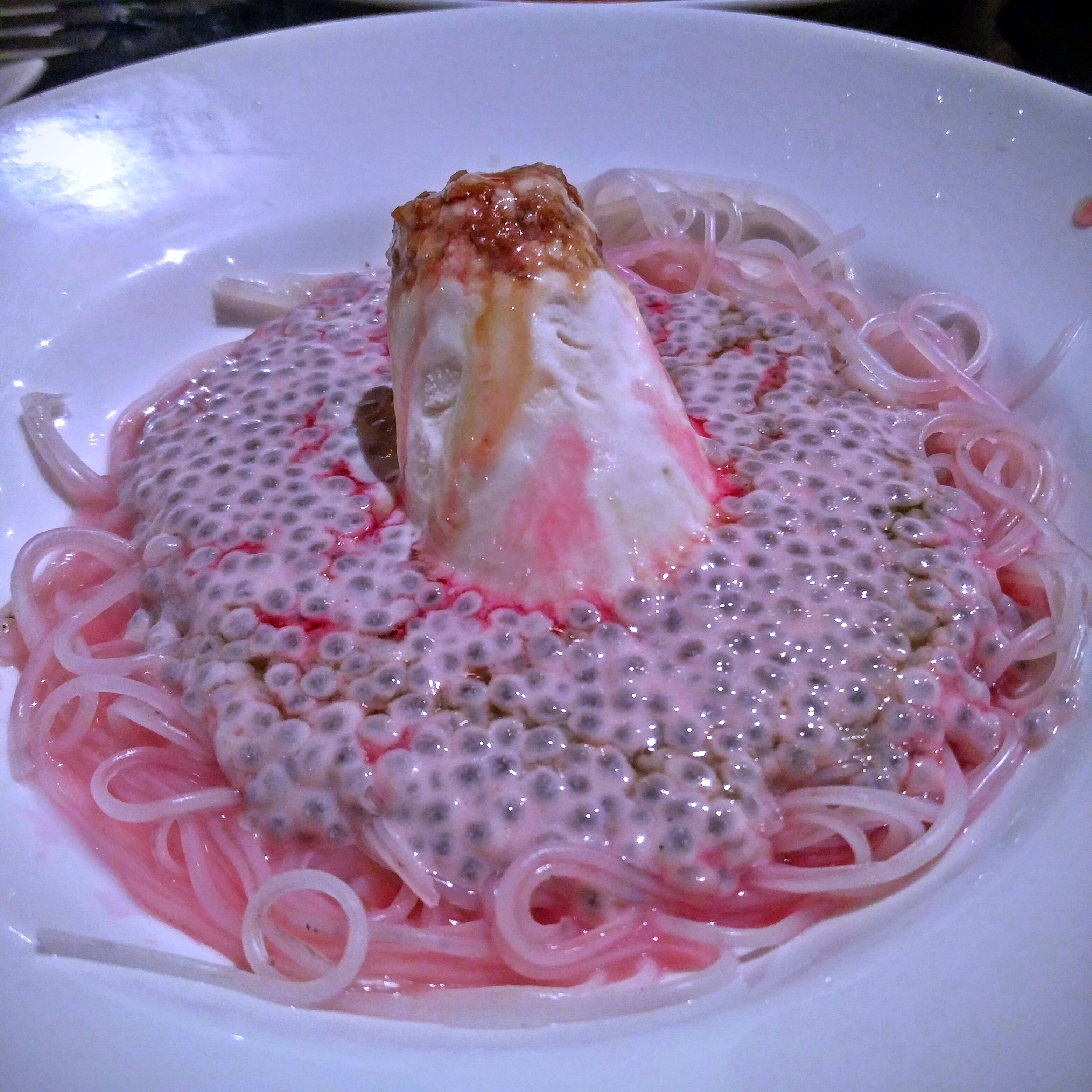 Twisted falooda: Falooda served in a bowl. As the chef puts it, this is 